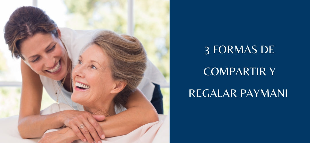 3 formas de compartir Paymani