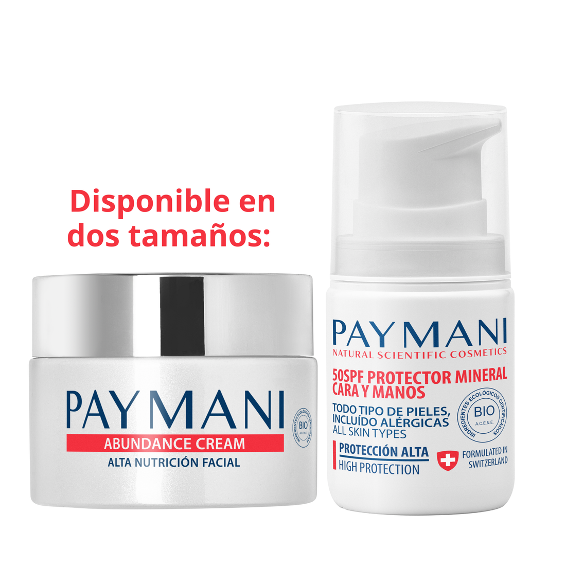 Nutrición y Protección, Cara y Manos