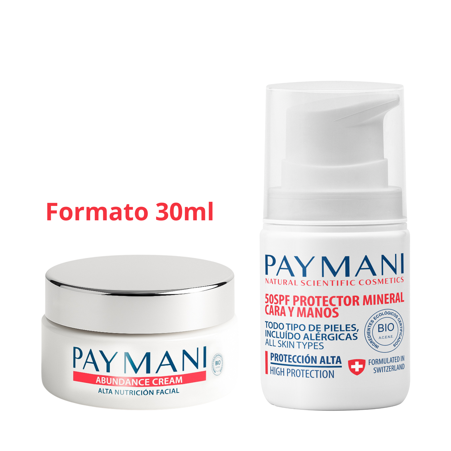 Nutrición y Protección, Cara y Manos