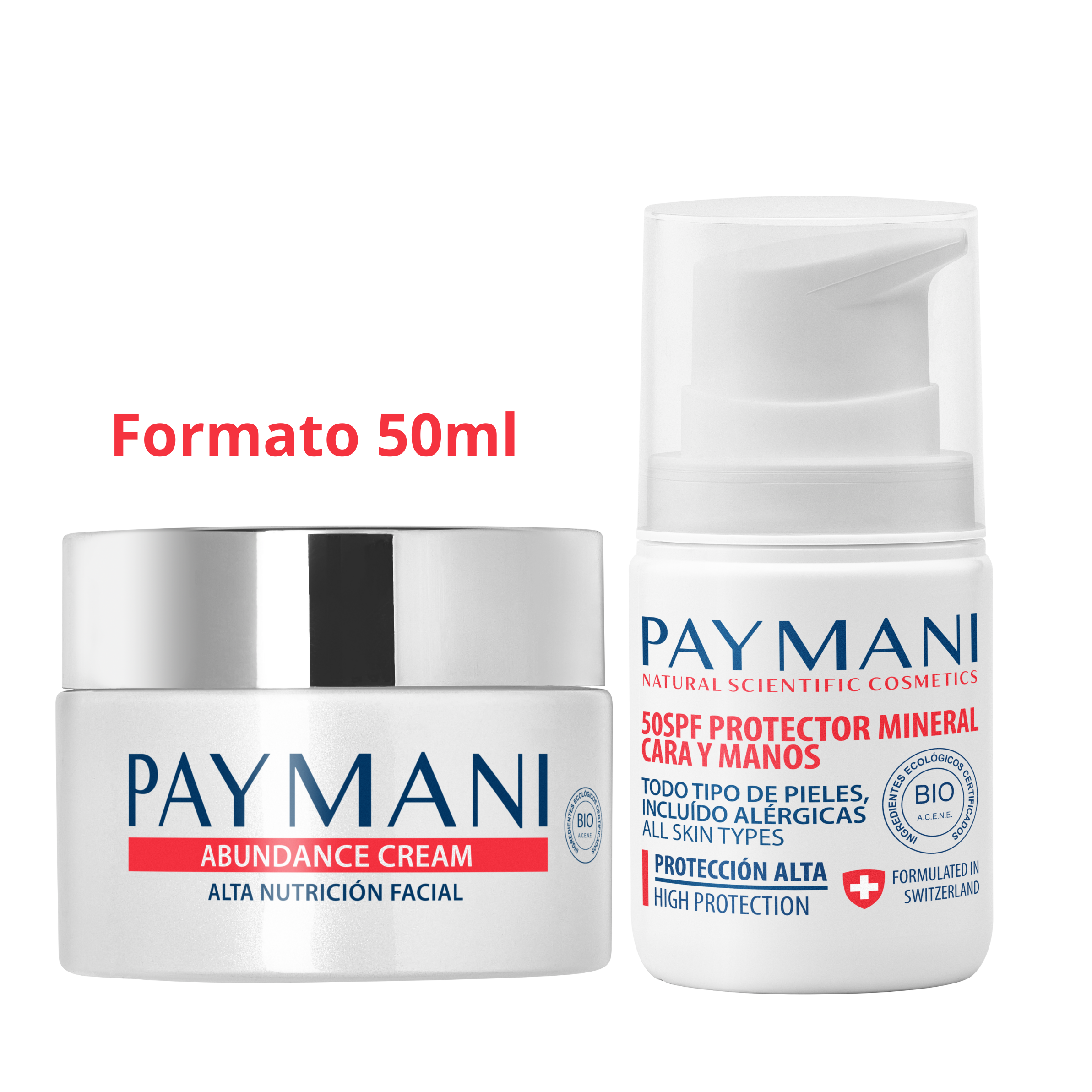 Nutrición y Protección, Cara y Manos